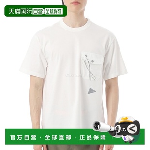 米白色 口袋T恤 5745184094 031 韩国直邮AND 新款 WANDER
