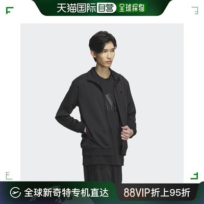 韩国直邮Adidas 跑步外套 Comfortable/Stripe/Regular Fit/Track