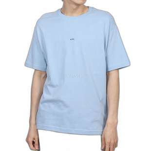 韩国直邮A.P.C 凯尔 T恤 COEIO H26929 IAB 短袖 圆领 欧美简约
