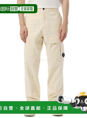 韩国直邮CP COMPANY 弹力棉缎宽松工装裤 (19CMPA067A 005529G 40