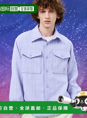 韩国直邮WAIKEI韩国小众设计师狗狗图案时尚日常衬衫YK22FWSH02