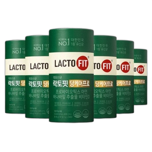 韩国直邮钟根堂LACTOFIT乐多飞加强版益生菌30包*6盒奶蓟草