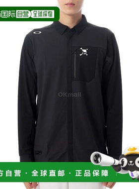 韩国直邮OAKLEY 骷髅 IDEALLY HYBRID 长袖衬衫 (FOA408238-BLACK