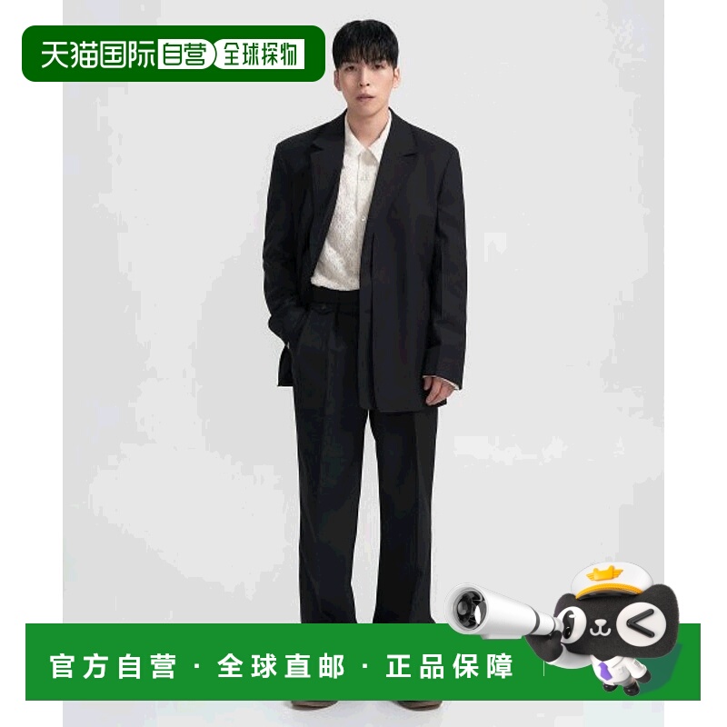 韩国直邮INSILENCE 裤子 IM2B2PT31宽松休闲外穿显瘦穿搭正品羊毛