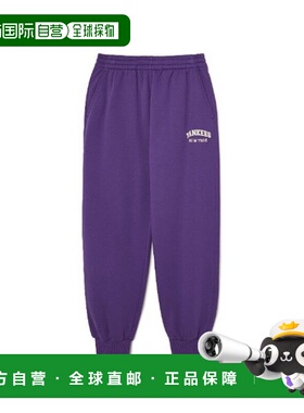 韩国直邮MLB MLB Pants PQJ 3APTV0236-50VOS 纽约洋基队队徽拉绒