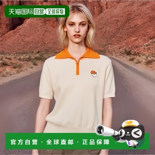 高高尔夫运动M3322PKT11IVY毛针织女 休闲时尚 韩国直邮MALBON GOLF