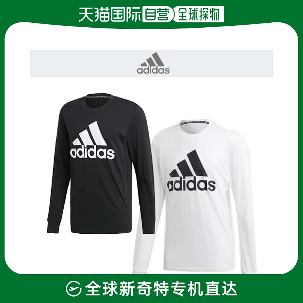 韩国直邮[Adidas]大商标运动 SWEAT长袖长袖 T恤