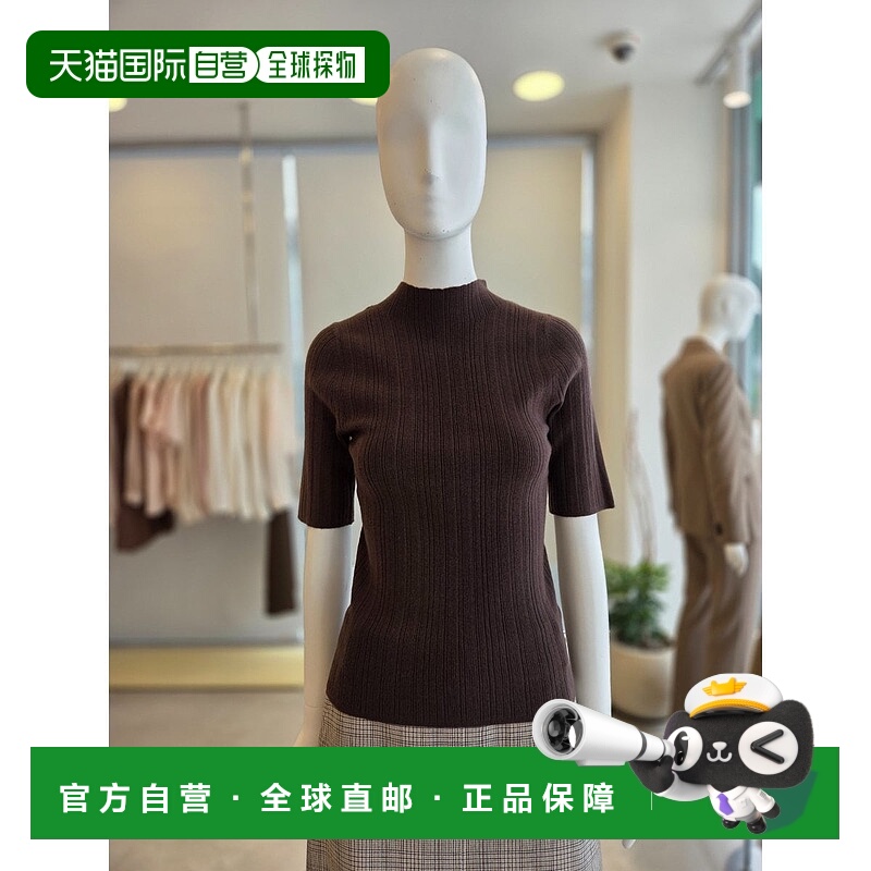 韩国直邮THE IZZAT [Miuccia] [The Isaac] 罗纹半袖针织女装（IR