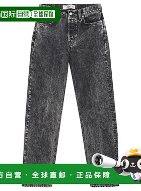 韩国直邮Sefr 大理石水洗直筒牛仔裤 男士时尚都市工装军旅风格
