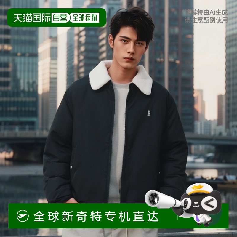 韩国直邮YALE BOA SHORT PUFFER BLOUSON (PADDING) BLACK夹克YC6