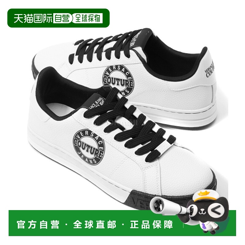 韩国直邮VERSACE 标志 Court 88 运动鞋（79YA3SK1 ZPB31 003）