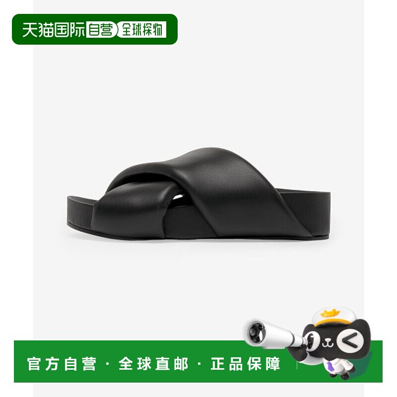 韩国直邮JILSANDER潮奢 女鞋 JS38044A15200001CROSS STRAP NAPA