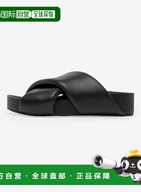 韩国直邮JILSANDER潮奢 女鞋 JS38044A15200001CROSS STRAP NAPA