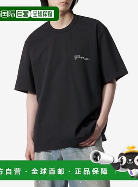 韩国直邮STUDIO NICHOLSON 男士T恤MODULESNM1167BLACKSS24