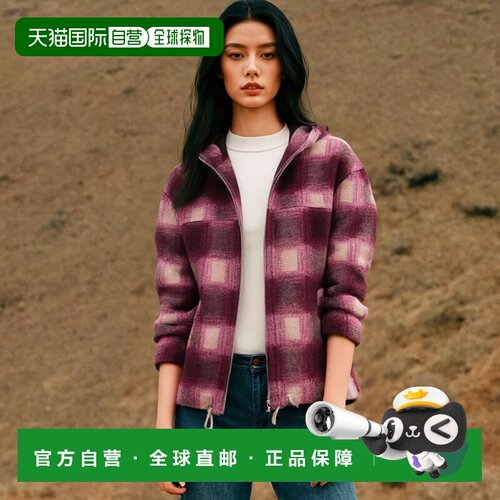 韩国直邮ISABEL MARANT 科特 MA0069HA A3D06H 40FA 连帽拉链外套