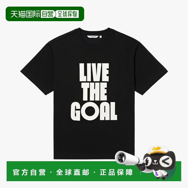 韩国直邮GOALSTUDIO [餐厅] AIRMESH LIVE THE GOAL TEE