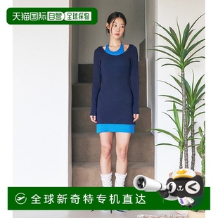 fingers韩版 韩国直邮margarin 少女小清新甜美自然气质连衣裙3027