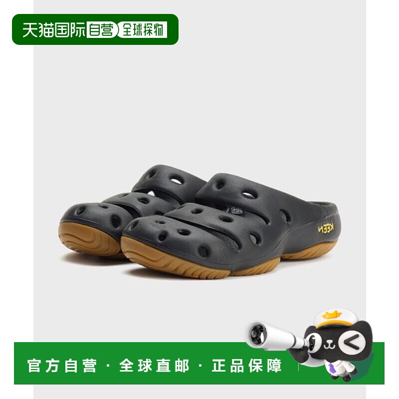 韩国直邮KEEN YOGUI SLIDE拖鞋Black公用洞洞鞋