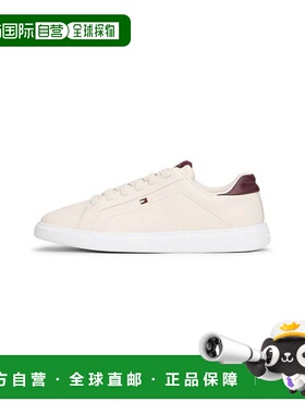 韩国直邮TOMMY HILFIGER Icon Court Banding Light 运动鞋 T52G0