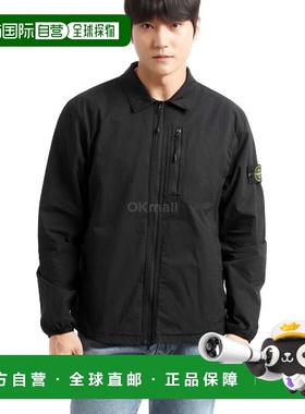 韩国直邮STONE ISLAND 11311 双弹力棉尼龙斜纹布徽标贴片拉链外