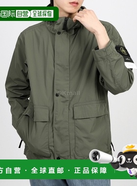 韩国直邮STONE ISLAND 41526 微斜纹连帽外套 男士夹克 801541526