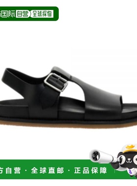 韩国直邮BUTTERO BUTTERO T-STRAP 凉鞋（B10291 PE MOTS NERO 01