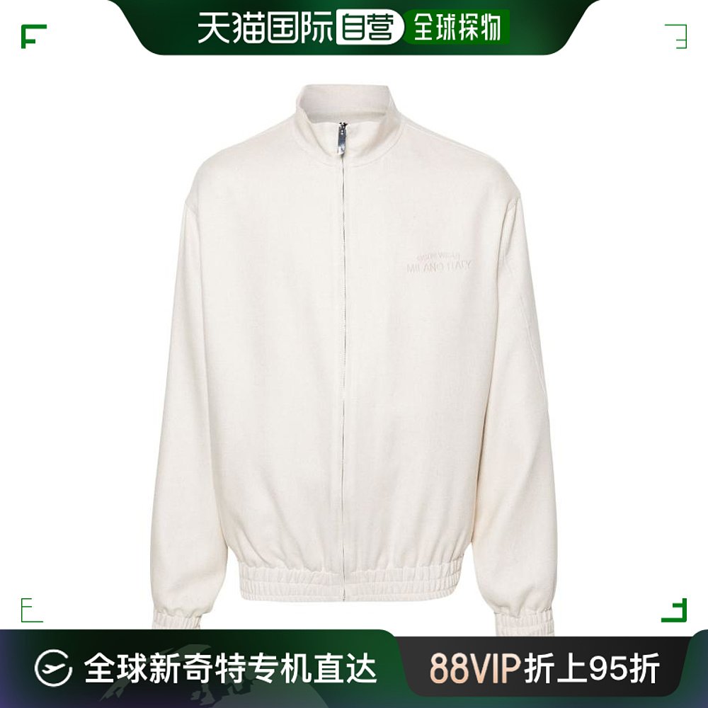 韩国直邮GCDS24SS连帽衫连帽卫衣男A1CM2001TB1 15 OFF WHITE