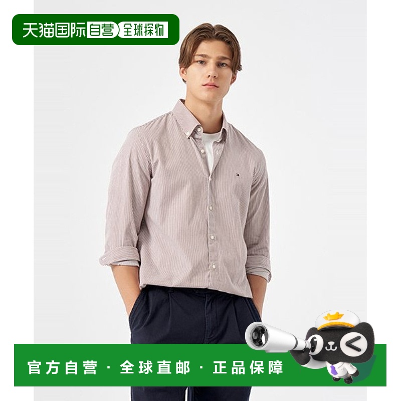 韩国直邮TOMMY HILFIGER 男士男衬衫T12D6WSH011MT20BJ