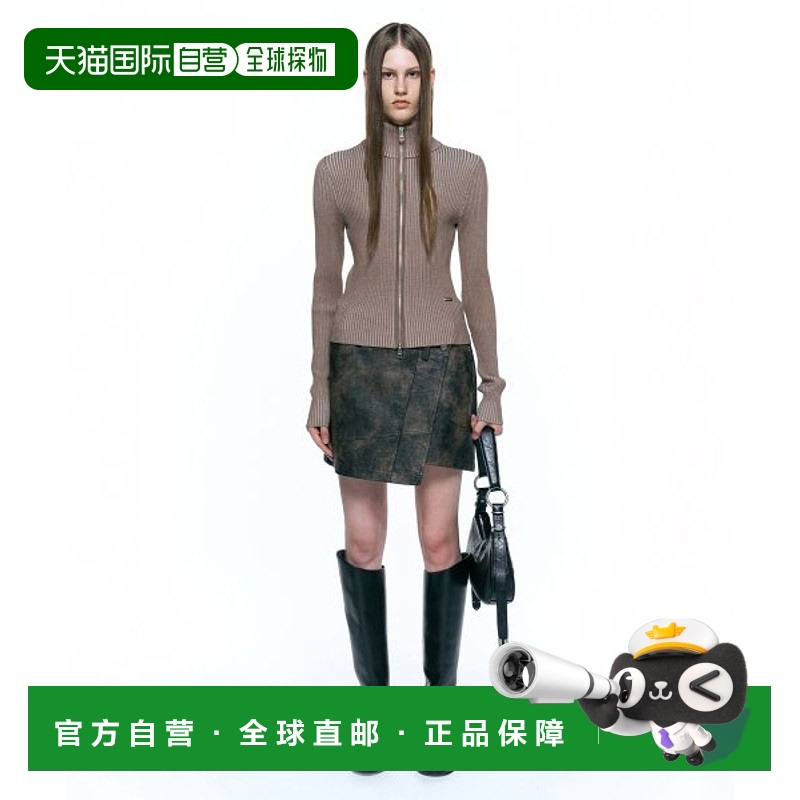 韩国直邮INSILENCE女款街头复古酷帅时髦设计师新款半身裙IW2C4SK
