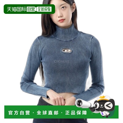 韩国直邮DIESEL A14811 0ANAH 8AT 高领针织打底衫针织衫