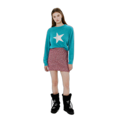 韩国直邮margarin fingers韩版少女小清新甜美自然气质半身裙3018