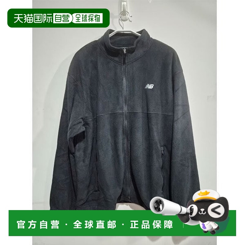 韩国直邮NEW BALANCE 纽巴伦 UNI ESS 立领羊毛拉链 NBMDF42103