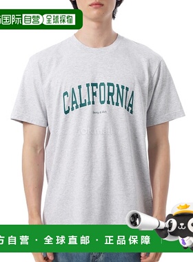 韩国直邮Sporty&Rich 加州T恤 - 石南灰色 (TO043622501GY03 19)