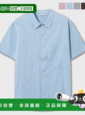 韩国直邮MIMTHEWARDROBE男士男衬衫MW241HSBL短袖
