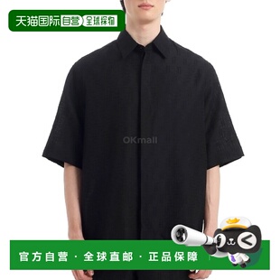 AU6Y FS1317 F0QA1 短袖 领子 韩国直邮FENDI 珠地网眼 亚麻衬衫