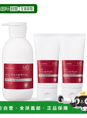 韩国直邮ILLIYOON一理润滋润修护霜330ml*2瓶+80ml*4瓶抗痒正品
