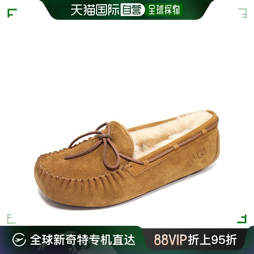 韩国直邮UGG 更多冰上运动 美國/UGG/UGG/女/莫卡辛/抓絨/麂皮/保