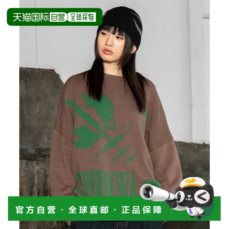 韩国直邮XTONZ 男针织XTK065BR韩东旼 泰山 崔然竣同款毛衣