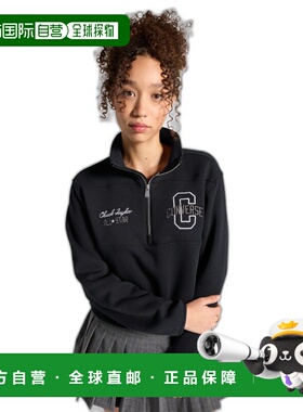 韩国直邮CONVERSE 女士卫衣10027566-A01 Retro Half-Zip Popover
