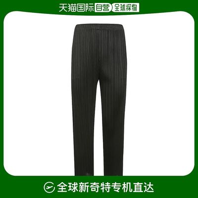 韩国直邮PLEATS PLEASE24SS直筒裤女PP46JF125 15 BLACK