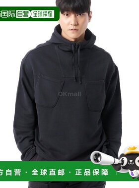 韩国直邮CP COMPANY 拉绒雾化斜角抓绒连帽运动衫 (17CMSS022A 00