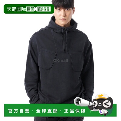 韩国直邮CP COMPANY 拉绒雾化斜角抓绒连帽运动衫 (17CMSS022A 00