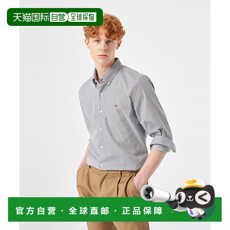 韩国直邮TOMMY HILFIGER 男士男衬衫T12D6WSH011MT20AP
