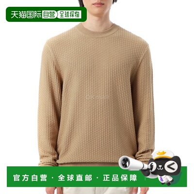 韩国直邮HUGO BOSS 混合结构棉质毛衣 (50545283-260) 圆领针织