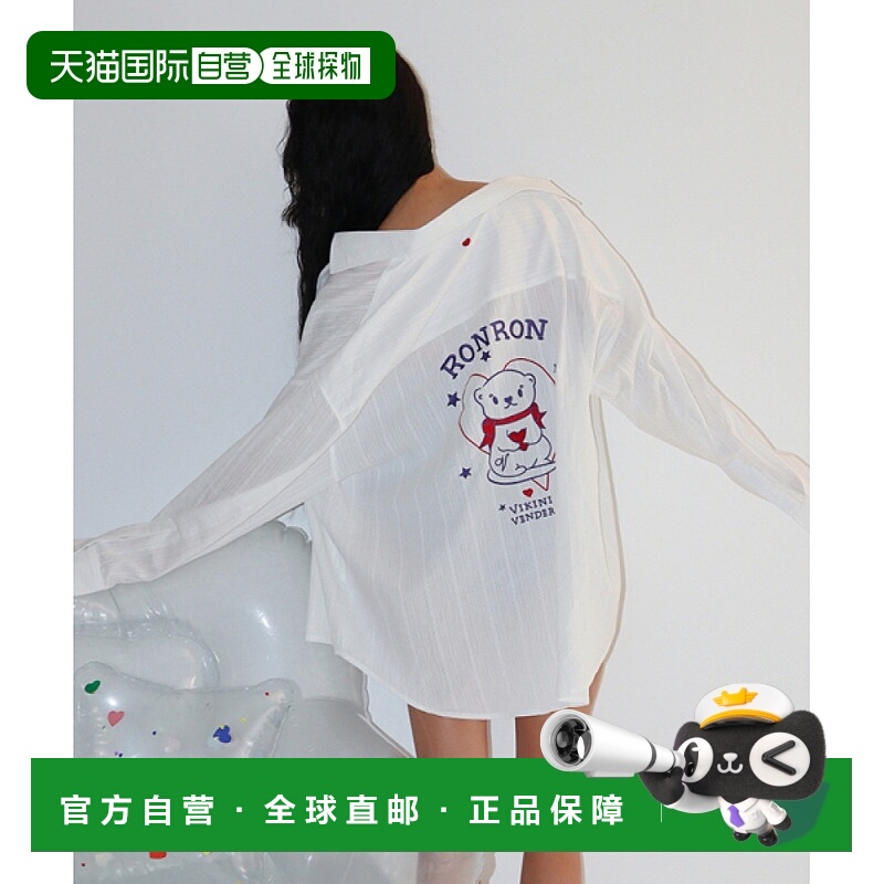 1h可退 韩国直邮ronron  衬衫