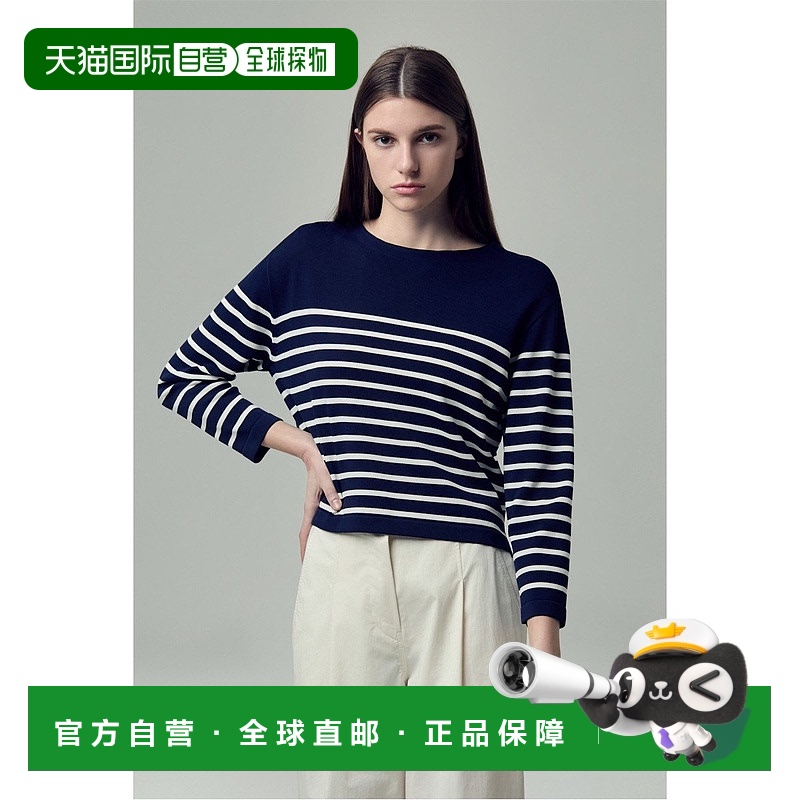 韩国直邮SJYP [SJYP] 雪碧针织上衣 (PW2E3KTO926NDN)长袖毛衣