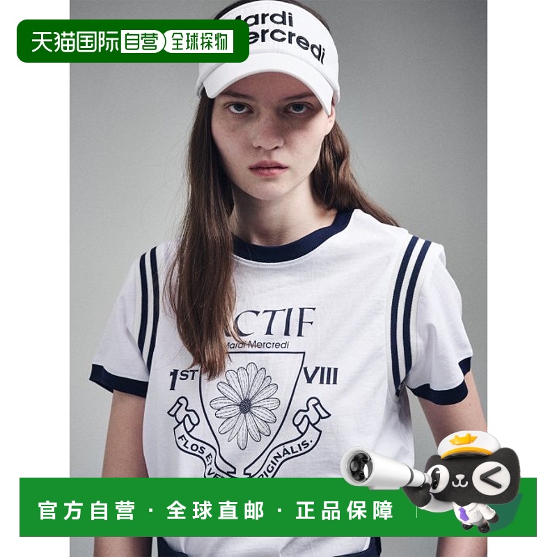 韩国直邮MARDI MERCREDI ACTIF 女士女装T恤COLOR BLOCK T SHIRT