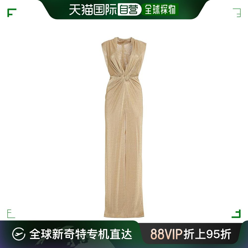 韩国直邮COSTARELLOS23FW中长连衣裙女PR2330 GOLD