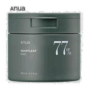 韩国直邮ANUA 鱼腥草77% 补水湿敷舒缓棉片 70片/160ml正品面膜