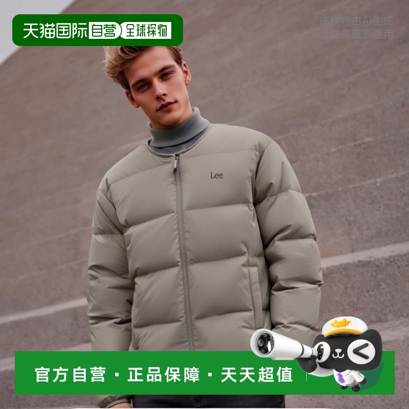 韩国直邮LEE正品美式复古休闲24秋冬新款日常男女同款棉服LE2404D